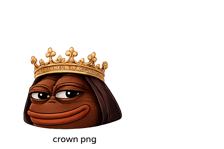 Brown Pepe crown